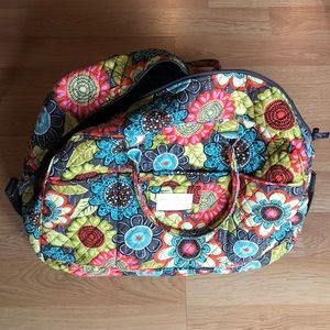 Vera Bradley Grand Traveler in Flower Shower
